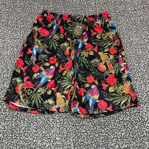 Greg Lutzka Athletic Shorts Men Large 32 Mesh‎ Hawaiian Floral Grassroots New
